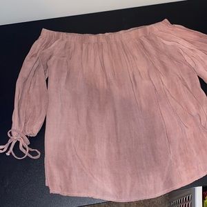 off the shoulder blouse